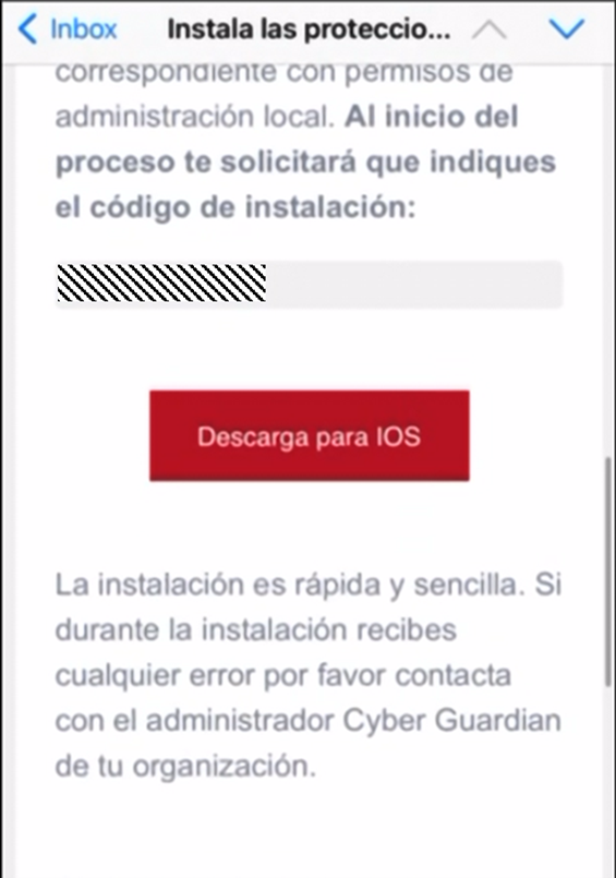 Installation iOS 1 Installation iOS 1